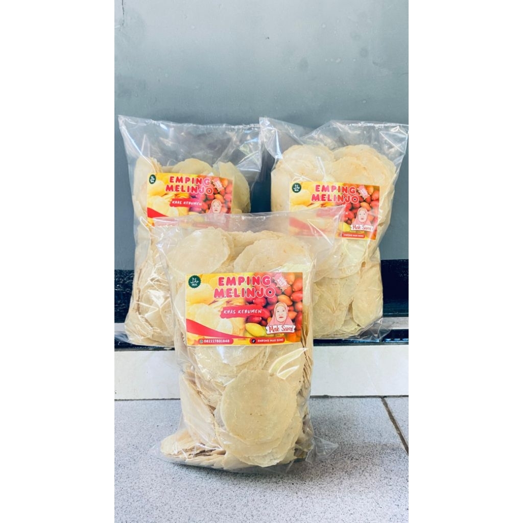 

EMPING MELINJO BESAR PREMIUM ASLI KEBUMEN
