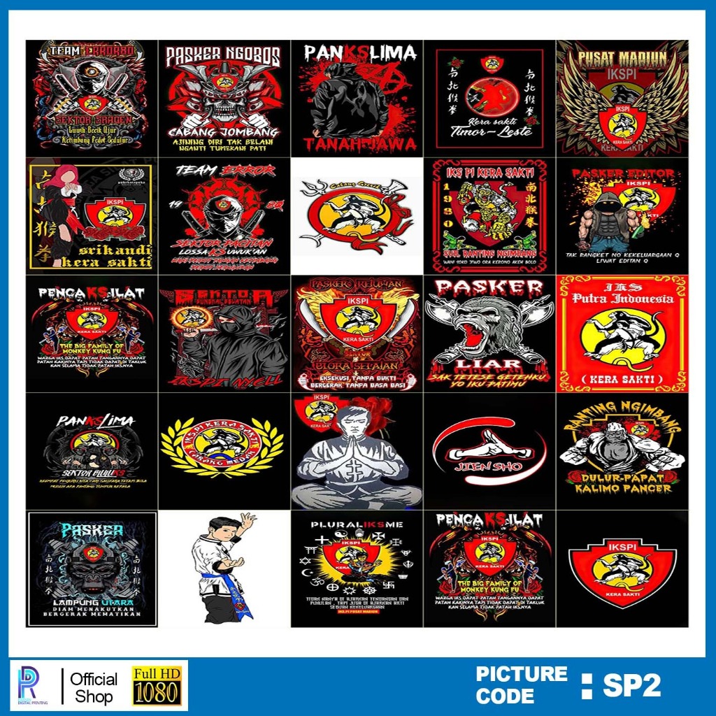 

STIKER KERA SAKTI1 , STICKER KS1 , PAKET STIKER KERA SAKTI1 PER 25 PCS , KODE SP2