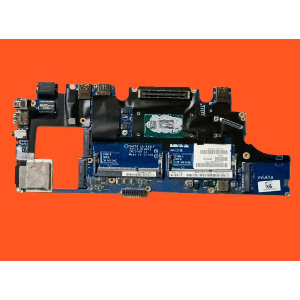 Mainboard Motherboard laptop Dell Latitude E7240 Core i5 gen 4 Normal 100% Work
