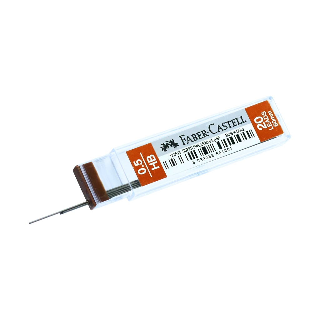 

ISI PENSIL Faber Castell 2B HB 0.5MM 0.7MM