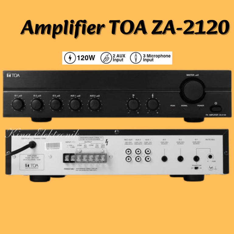 Amplifier TOA ZA-2120