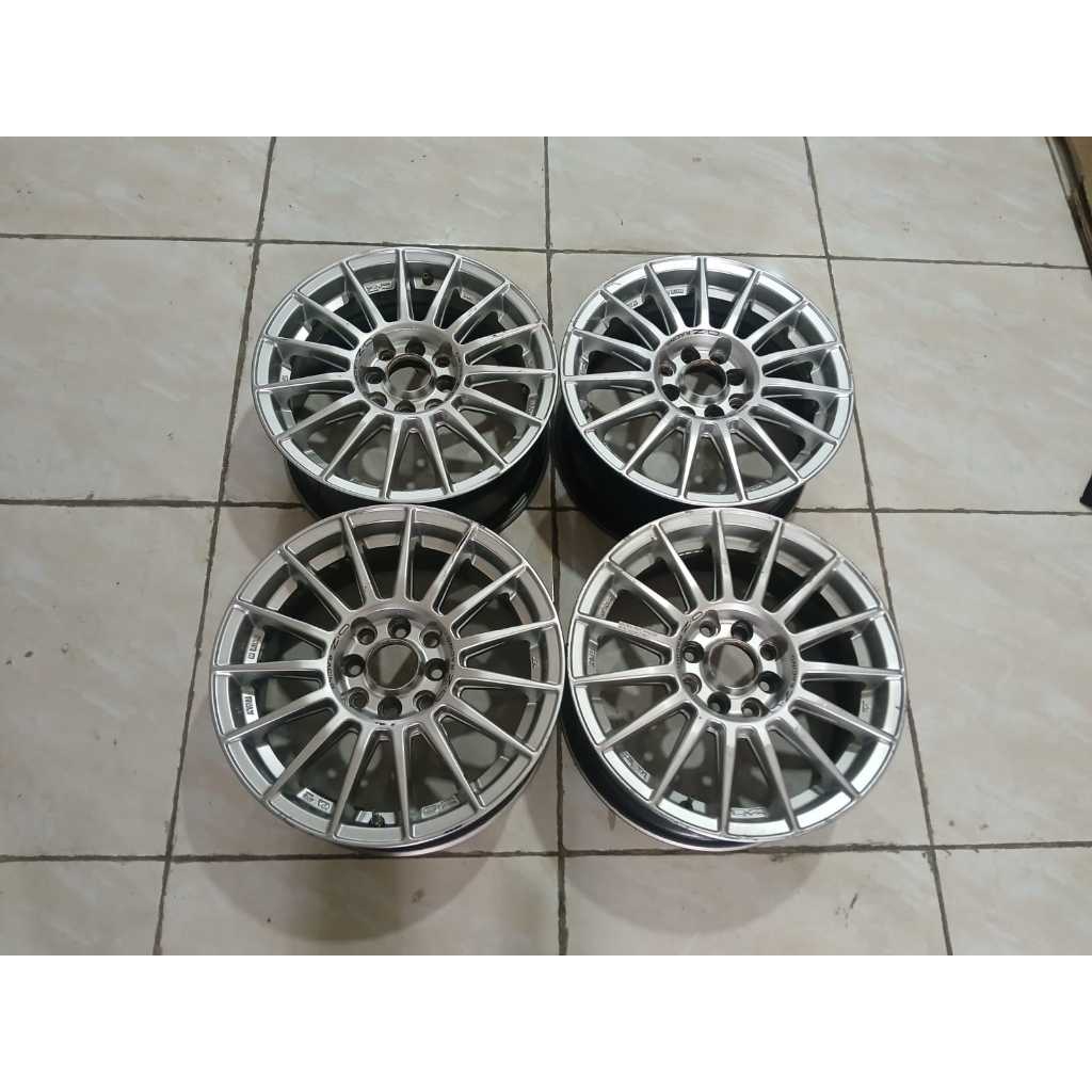 Velg Mobil Second OZ RACING Ring 15 Lubang 4x100/114 Cocok BRIO AYLA AGYA CALYA MAZDA AVANZA DLL