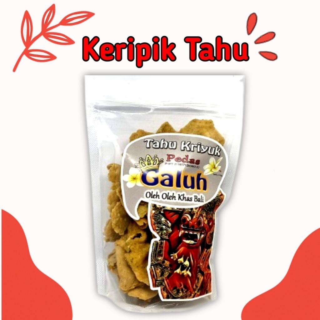 

Keripik Tahu Galuh 150g – Camilan Renyah Rasa Original, Oleh Oleh Khas Bali Snack Halal & Gurih