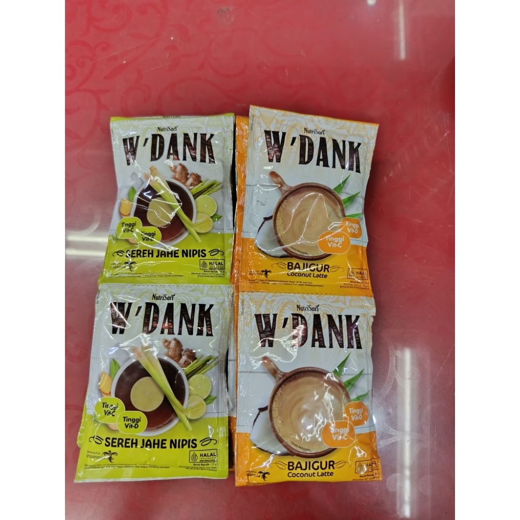 

Nutrisari W'DANK / Minuman Wedang Instan
