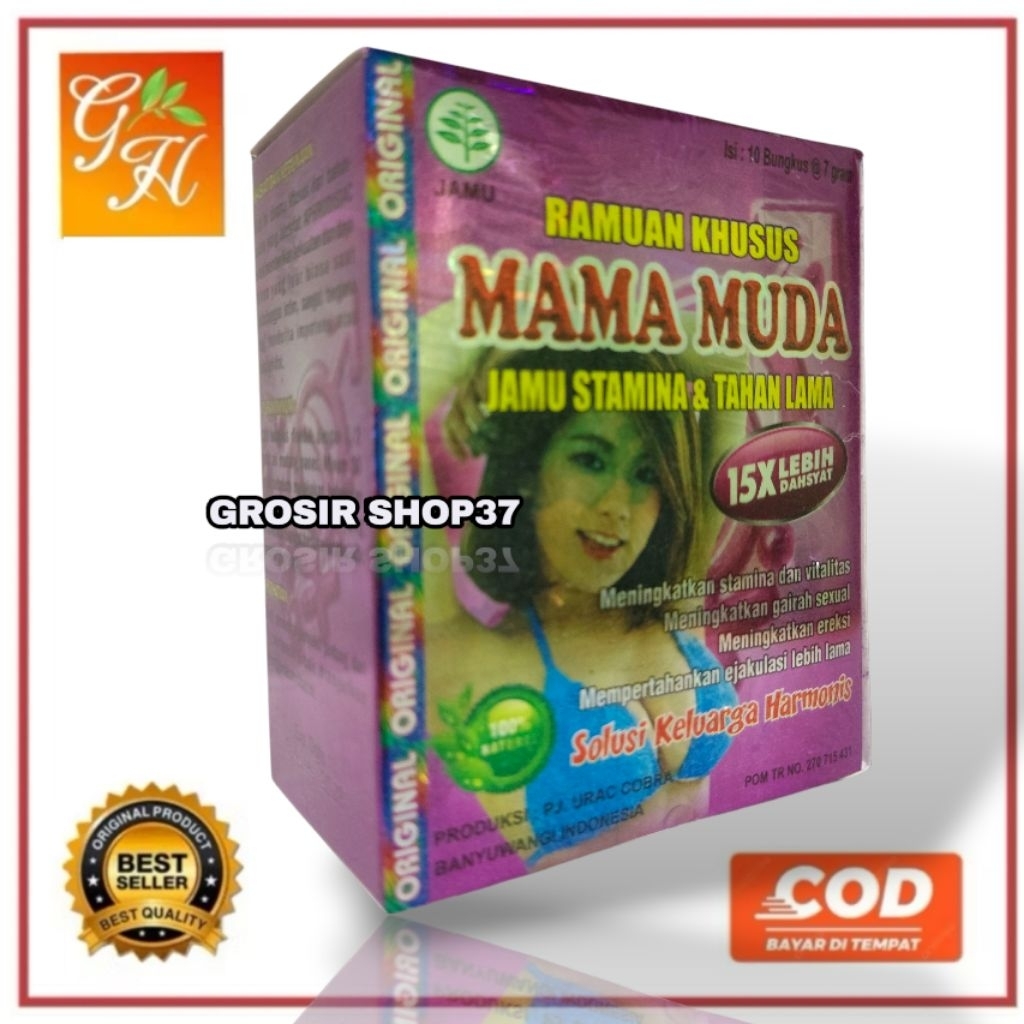 

Jamu Serbuk Mama muda original isi 10 sachet