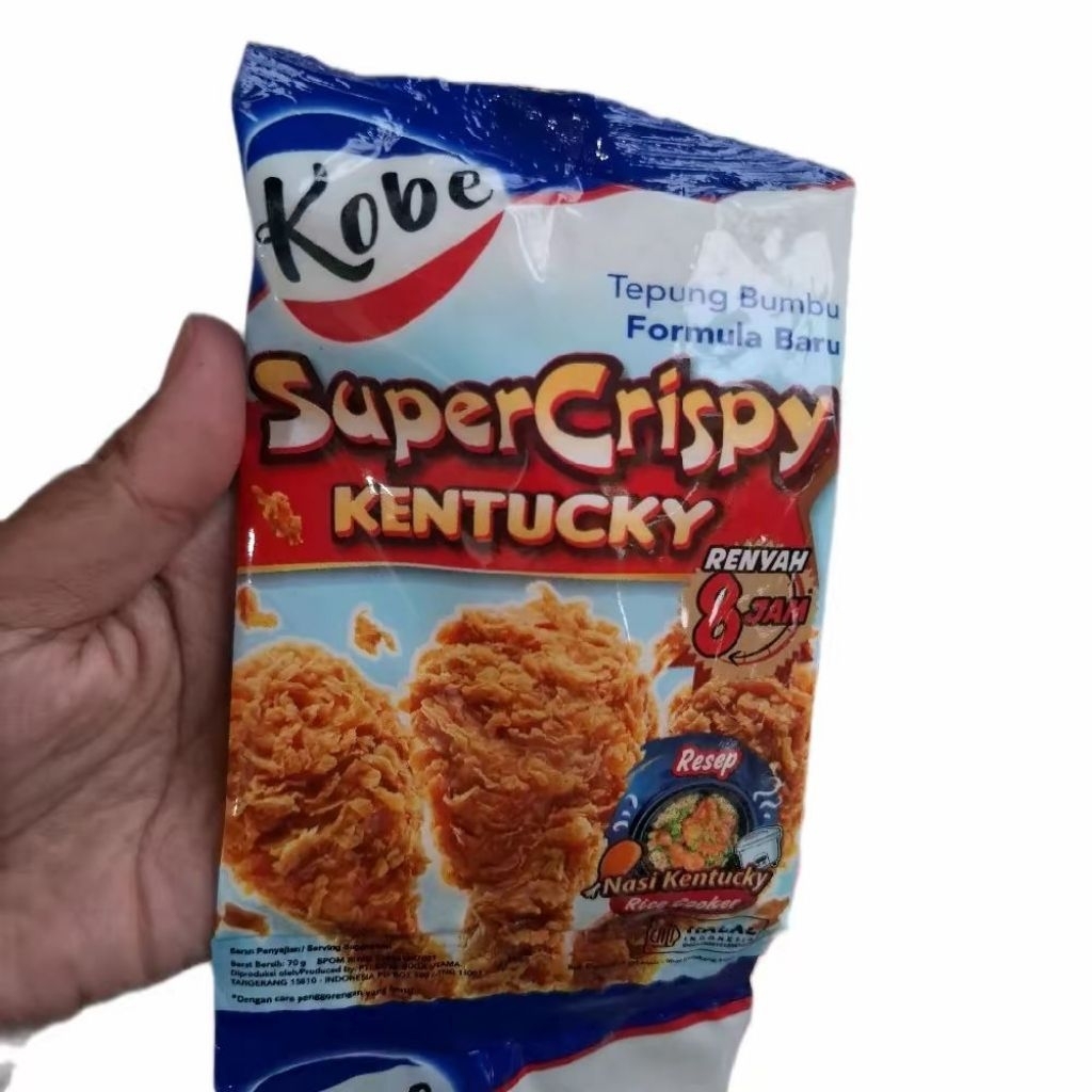 

KOBE TEPUNG BUMBU SUPER CRISPY KENTUCKY NETTO 80 GR murcee