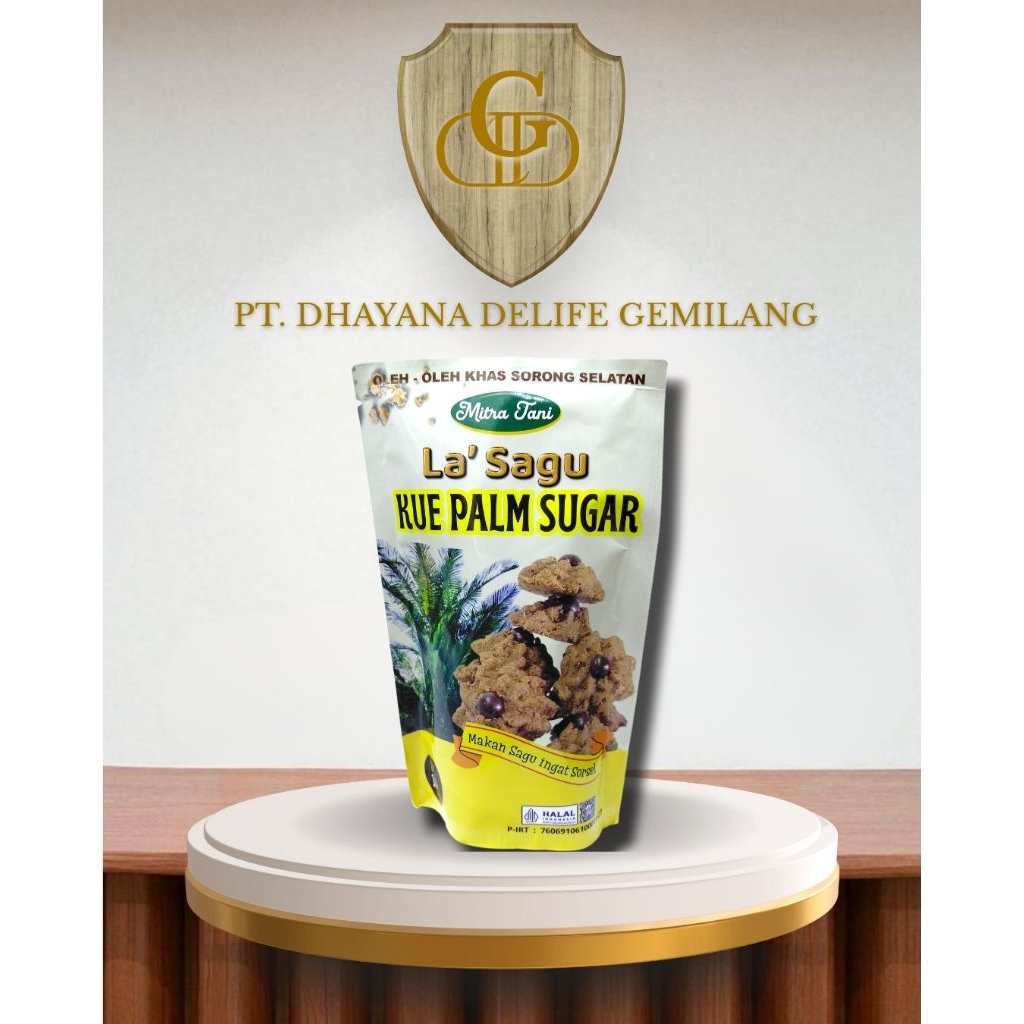 

kue sagu Sorsel La'Sagu Khas Sorong Selatan, Papua Barat Daya