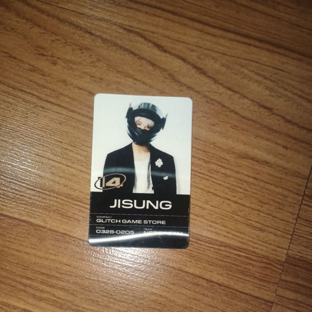 photocard jisung lenti official