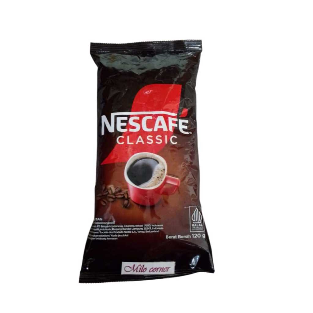 

Nescafe Classic 120gr kemasan baru