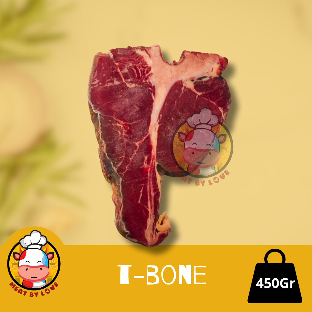 

Daging Sapi T-Bone Steak AUS 450gr