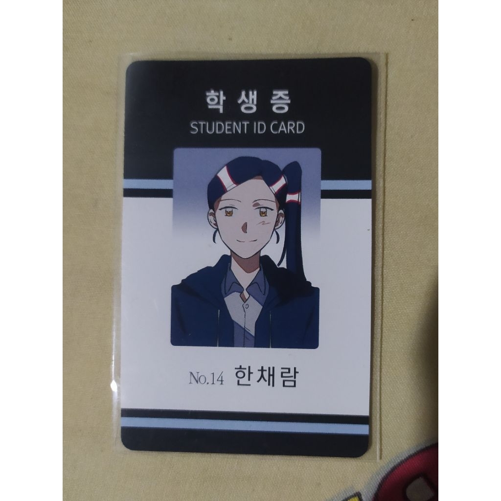 

Student ID Card Manhwa Webtoon Surviving Romance Han Chaeram