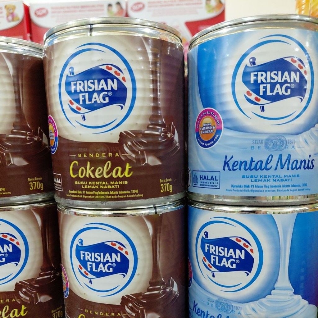 

Susu Kaleng Kental Manis Frisian Flag 370g