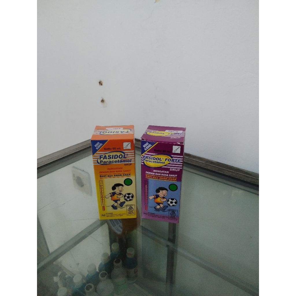 Fasidol Paracetamol & Paracetamol Forte 60ml