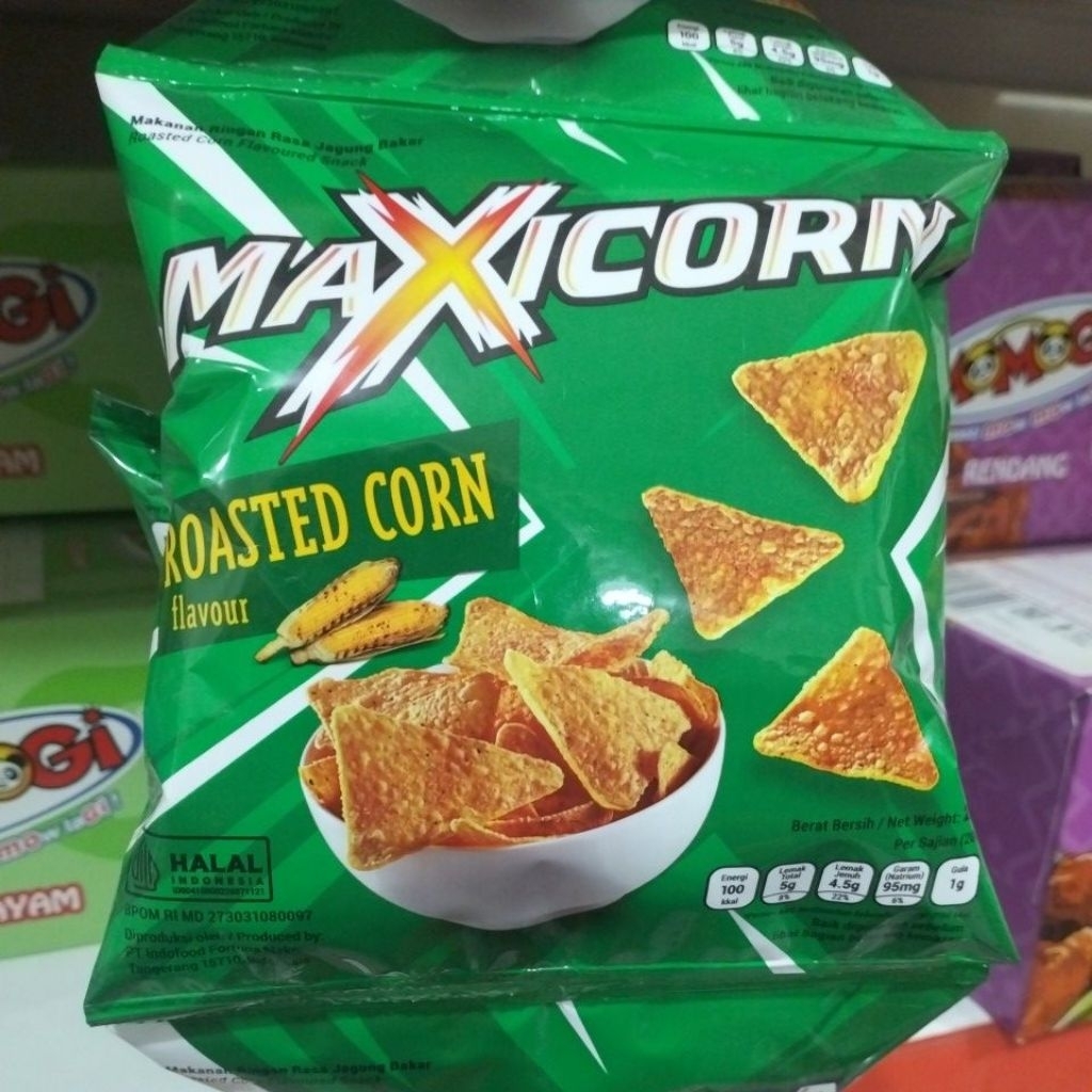 

Maxi Corn Rasa Roasted Corn jagung bakar Renceng 2000 an