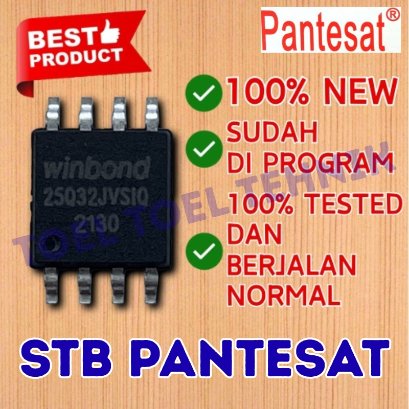 IC EEPROM STB PANTESAT HD-99 / IC EPROM SET TOP BOX TV DIGITAL PANTESAT HD 99