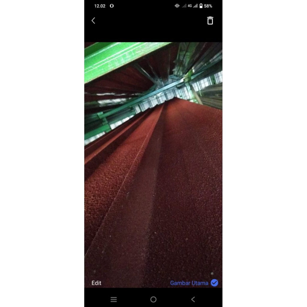 spandek pasir 0.30full. spandek pasir hitam & merah