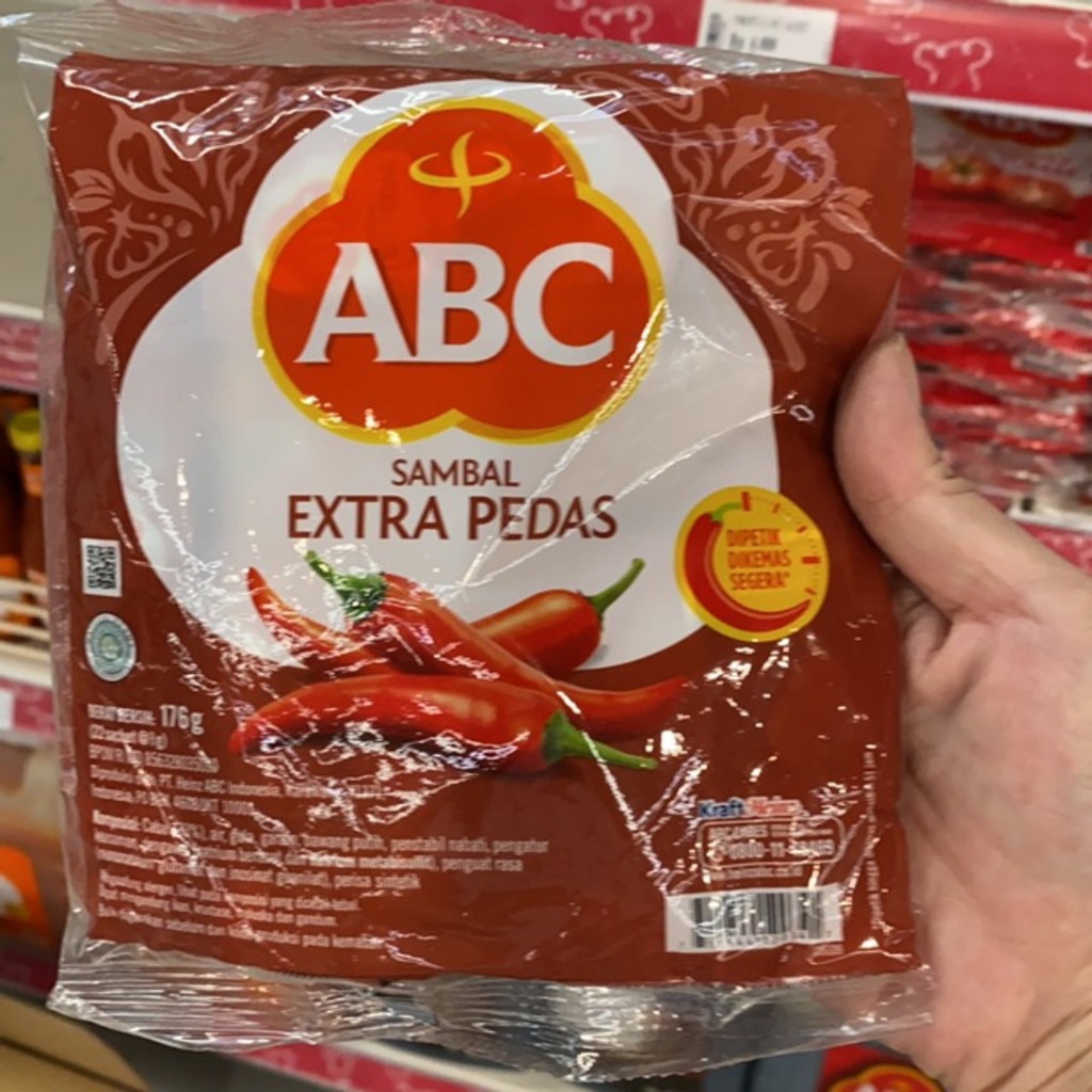 

[oddsolshop] pekanbaru/ABC Sambal Extra Pedas 22 PCS 8GR