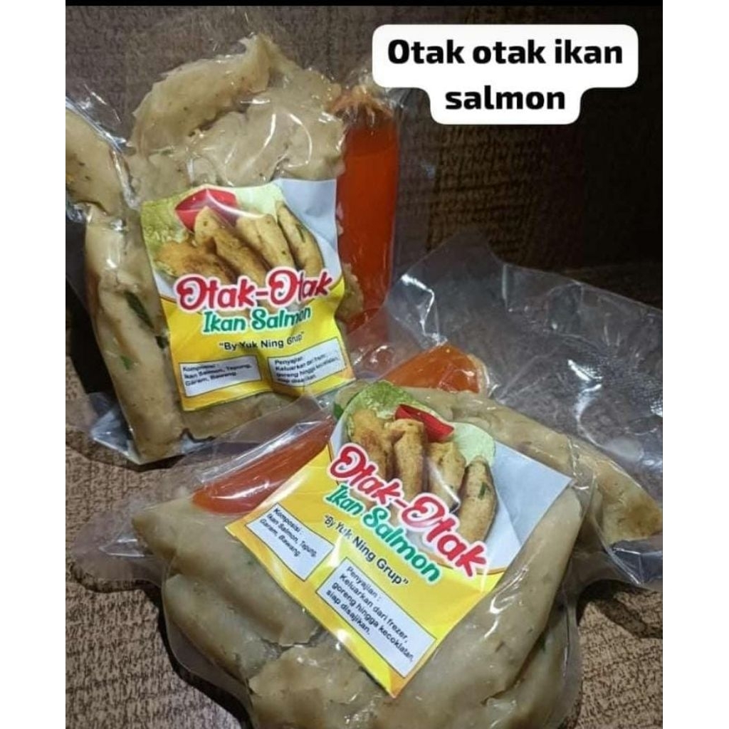 

(SERBA 20RIBU) OTAK-OTAK IKAN SALMON FROZEN