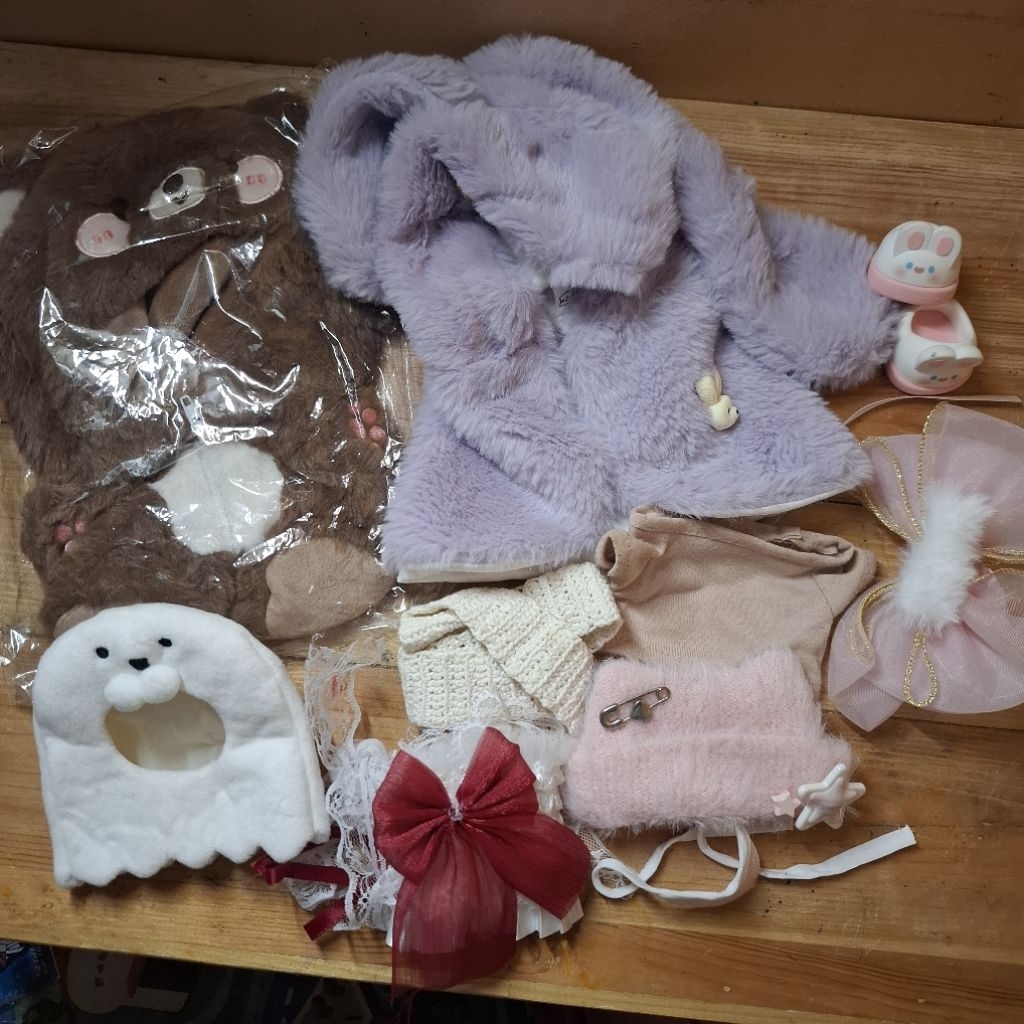 Doll Clothes dan Accessories 10 cm & 20 cm PRELOVED