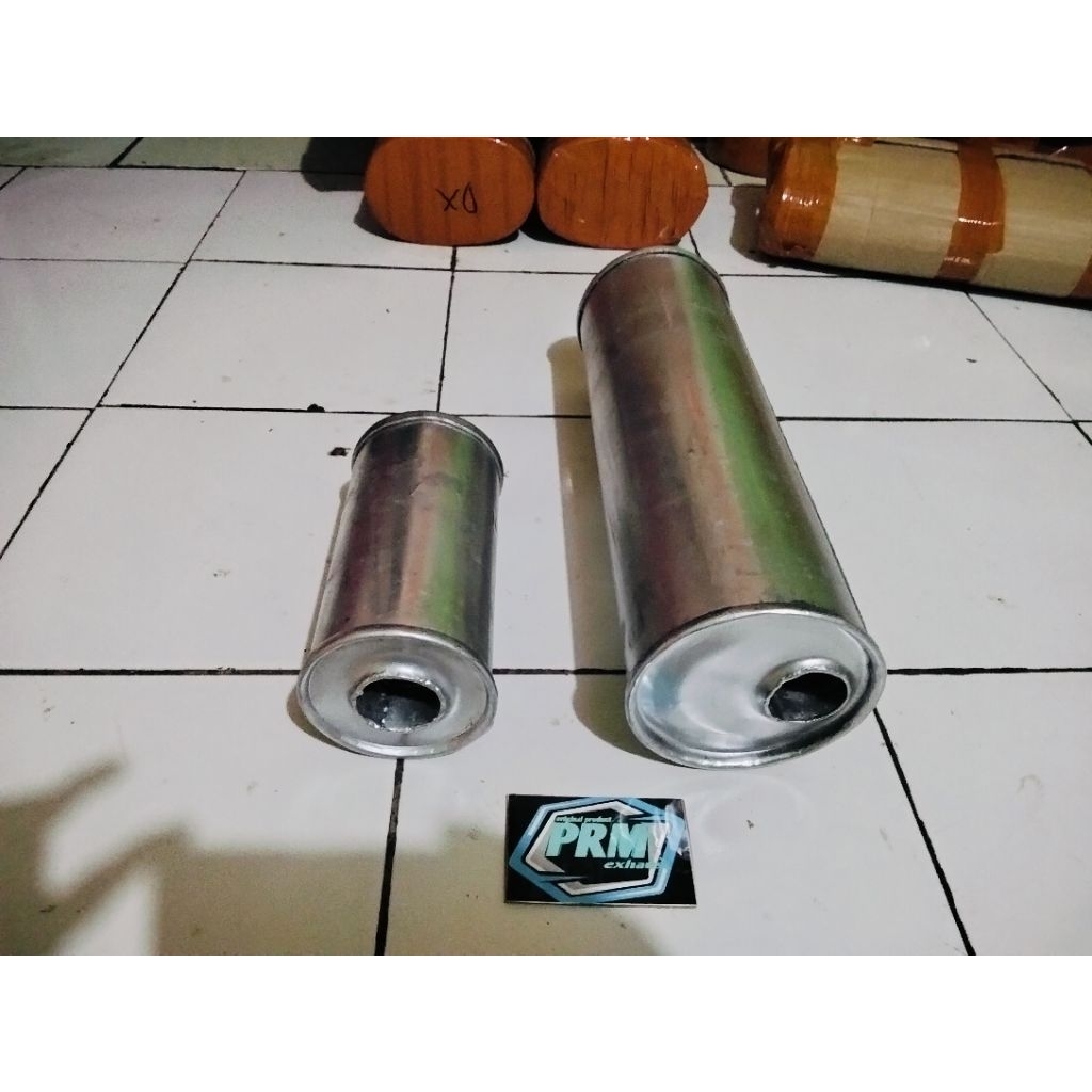 tabung standar knalpot mobil depan belakang mobil kijang super