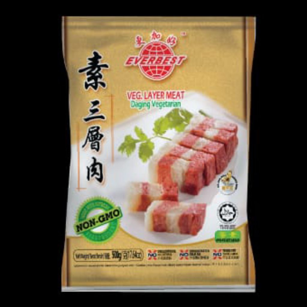 

EVERBEST VEGETARIAN 500 gram LAYER MEAT