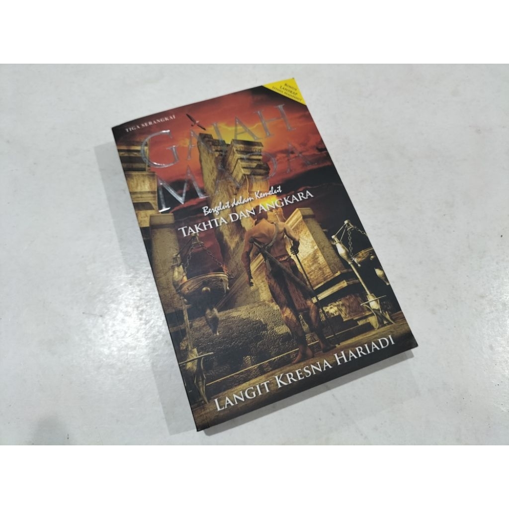Novel Gajah Mada Takhta dan Angkara (knid), karya Langit Kresna Hariadi
