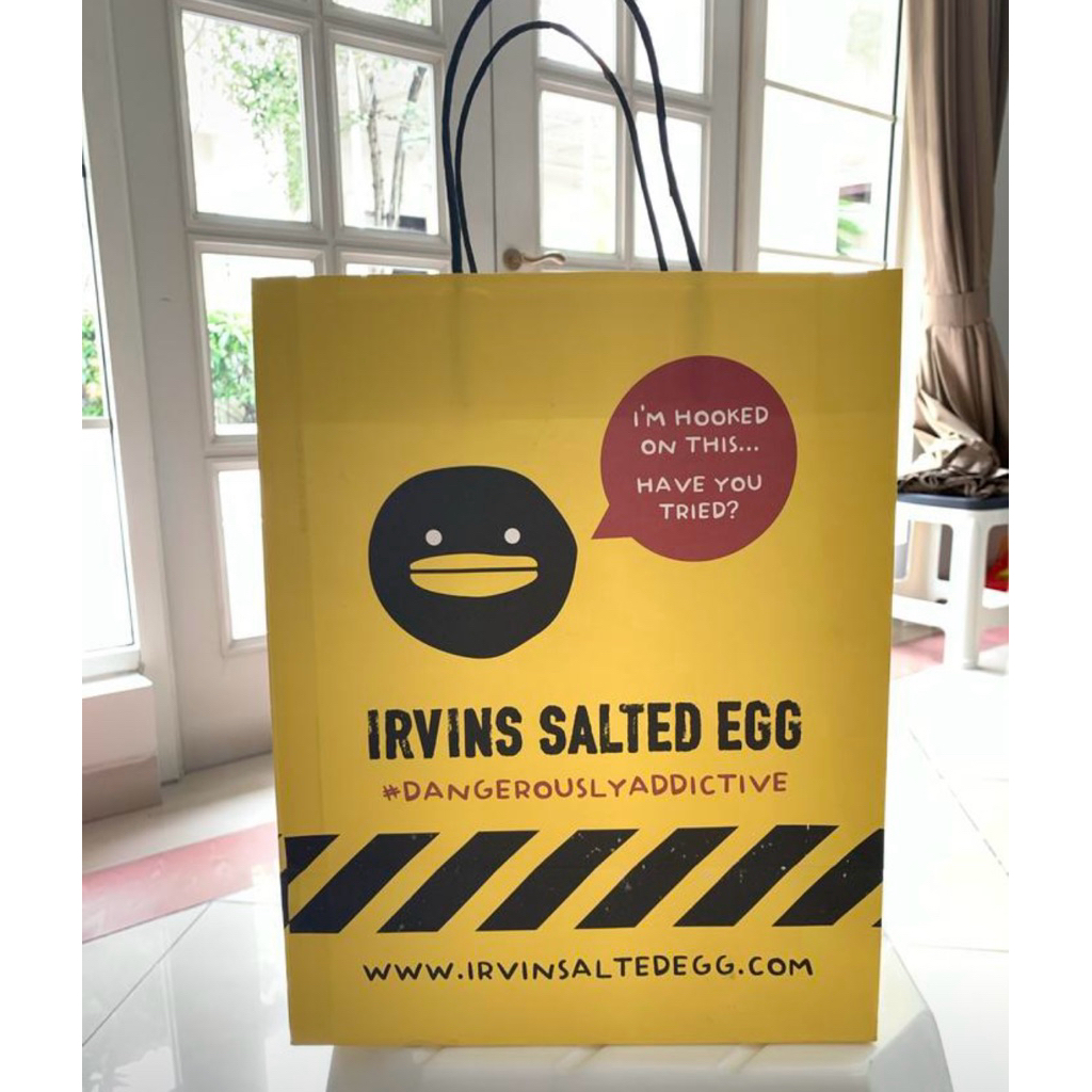 

irvins salted egg paper bag kantong kado originals
