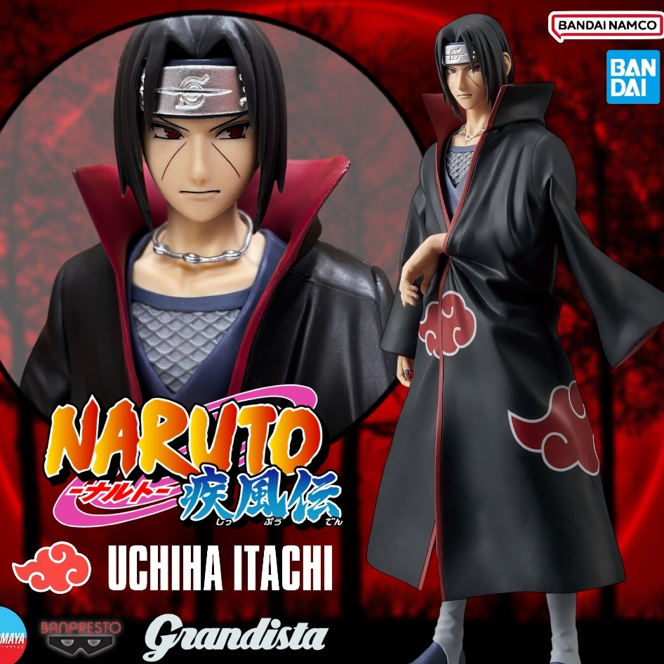 Grandista Uchiha Itachi Bandai Namco | Action Figure Naruto sasuke | Original