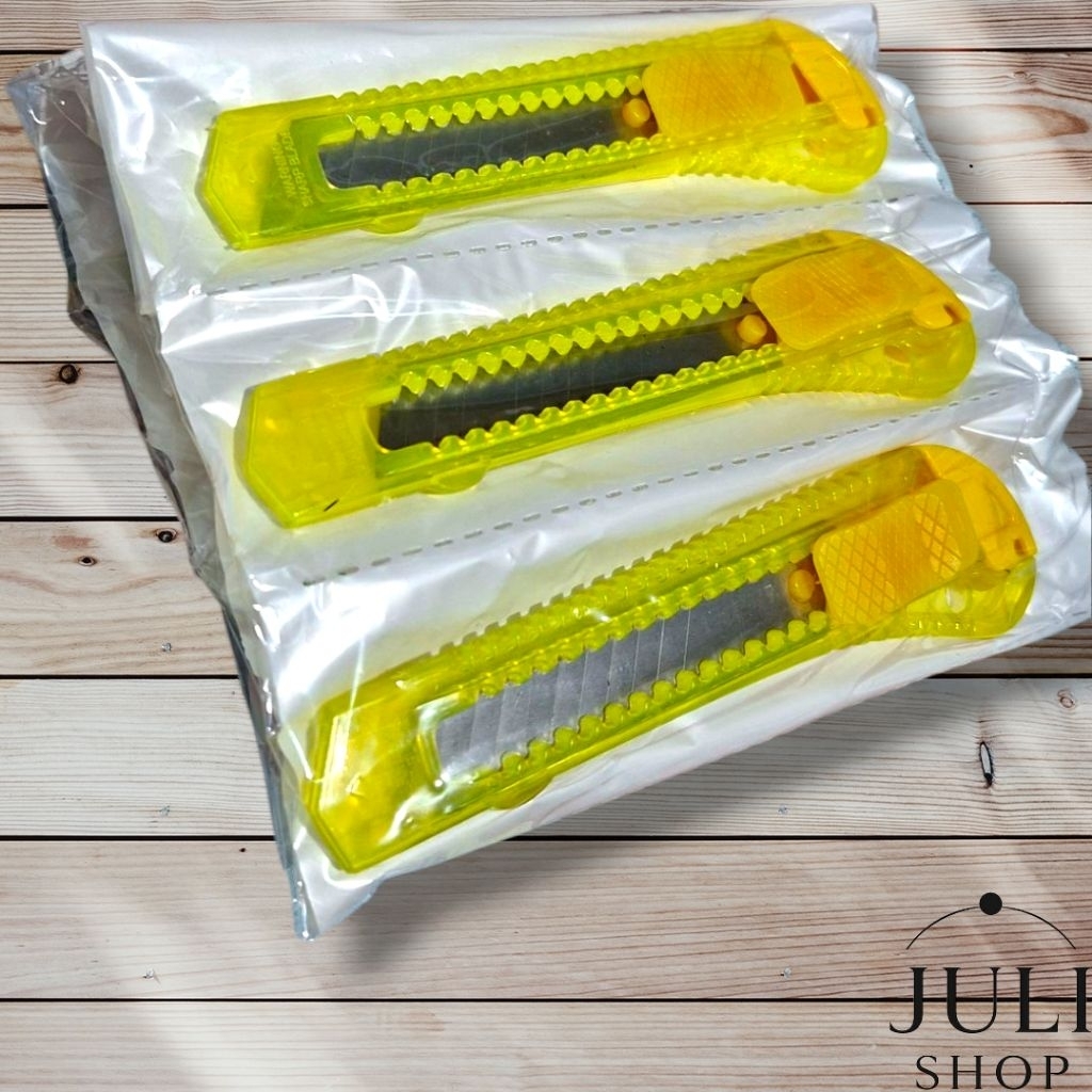 

CUTTER BENING TRANSPARAN WARNA WARNI 12Pcs/PEMOTONG MURAH