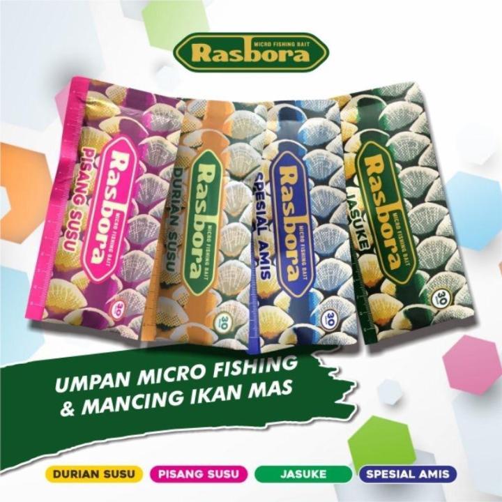 umpan micro fishing rasbora 30 gr | umpan rasbora | pelet rasbora | pakan rasbora umpan umpan jasuke