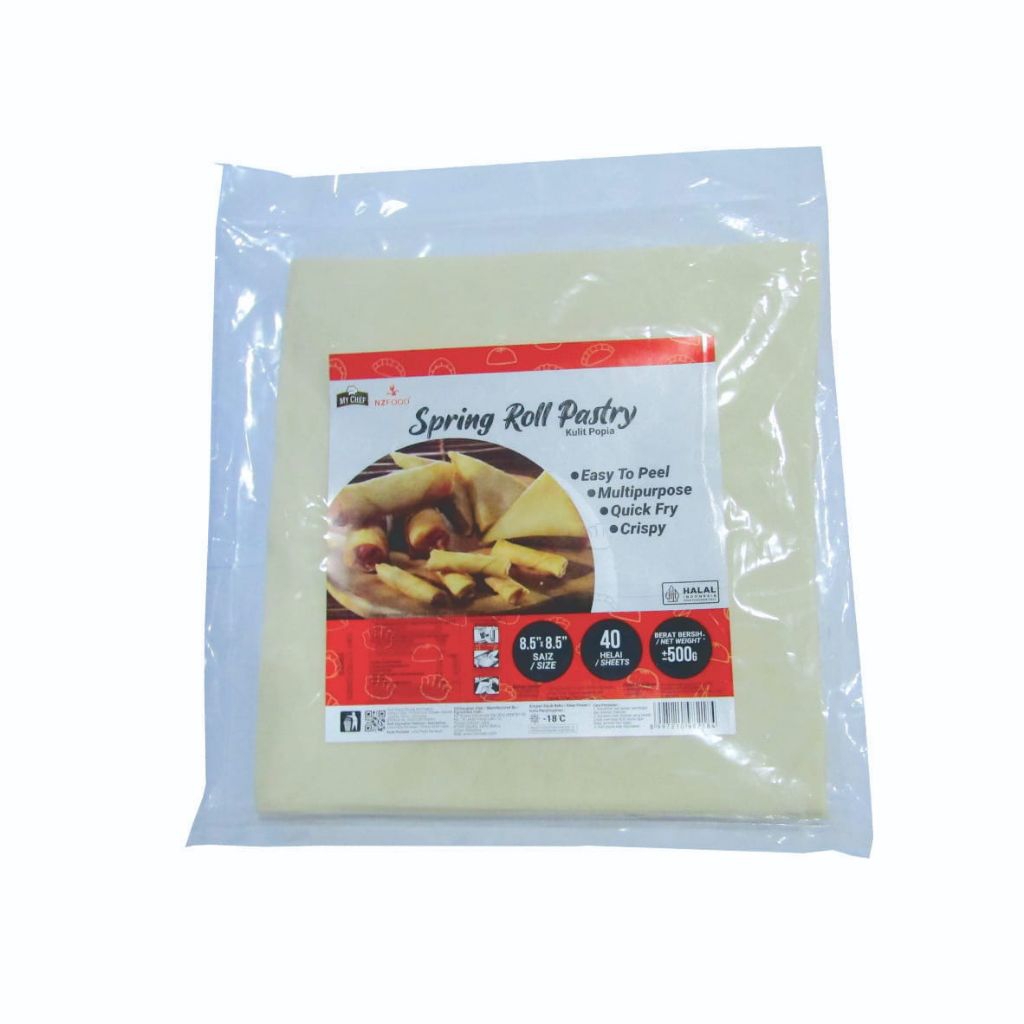 

MY CHEF NZFOOD 500 gram SPRING ROLLS PASTRY 8.5