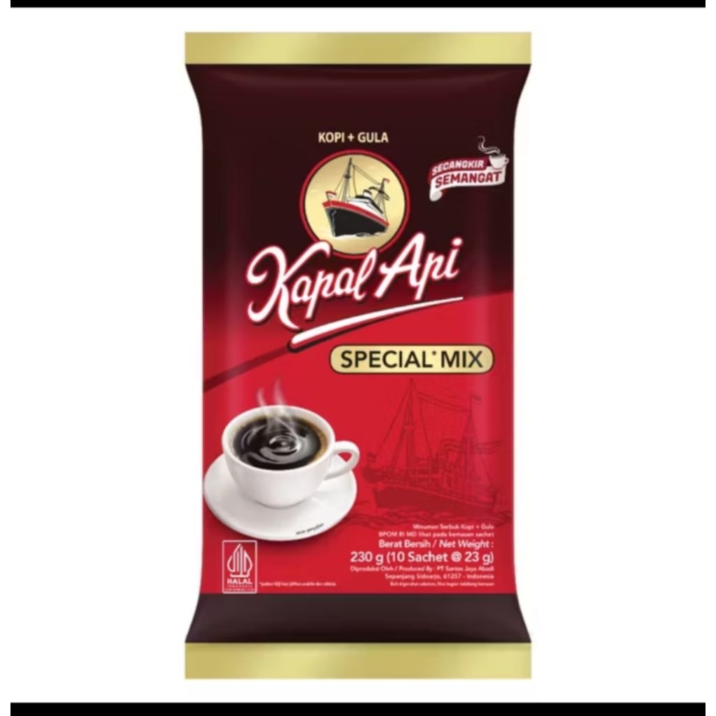 

kapal api kopi special mix 1 renceng (10*23gr)