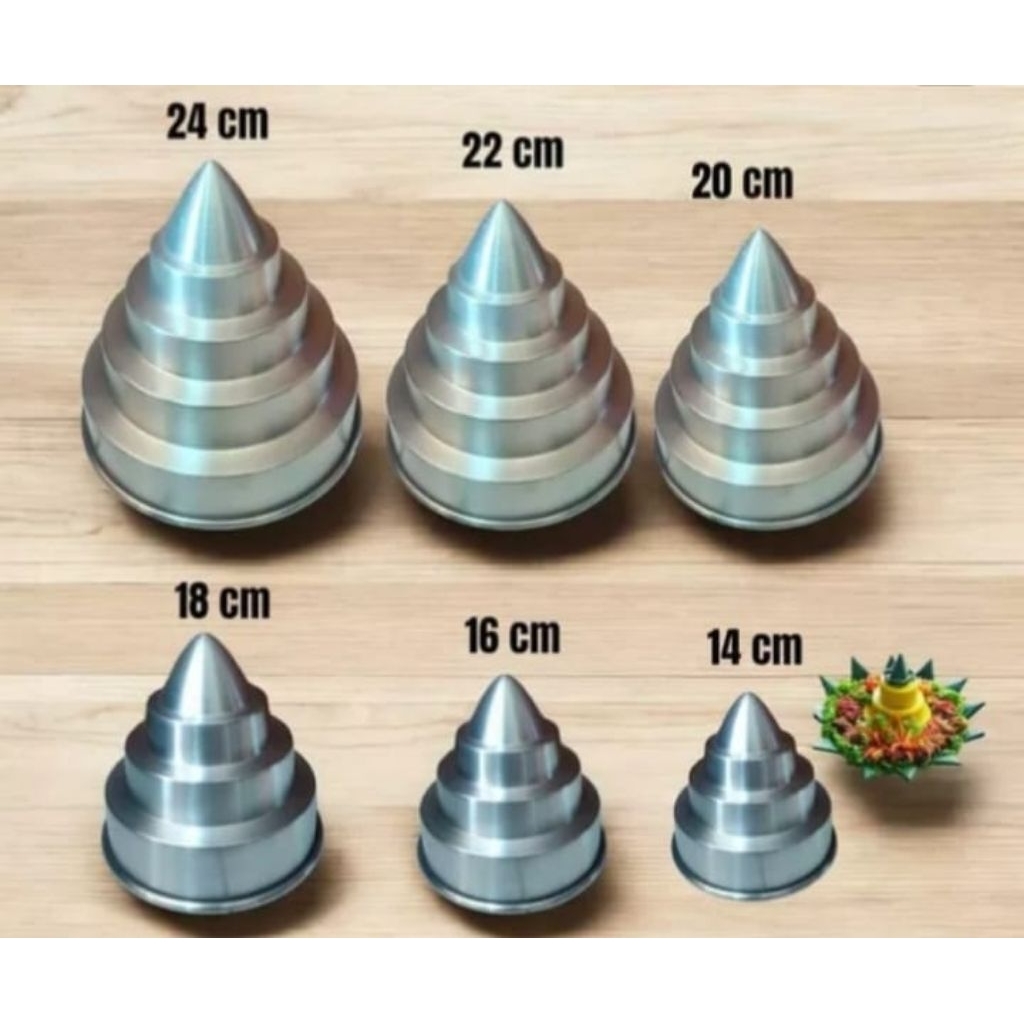 cetakan nasi tumpeng/ cetakan nasi tumpeng susun