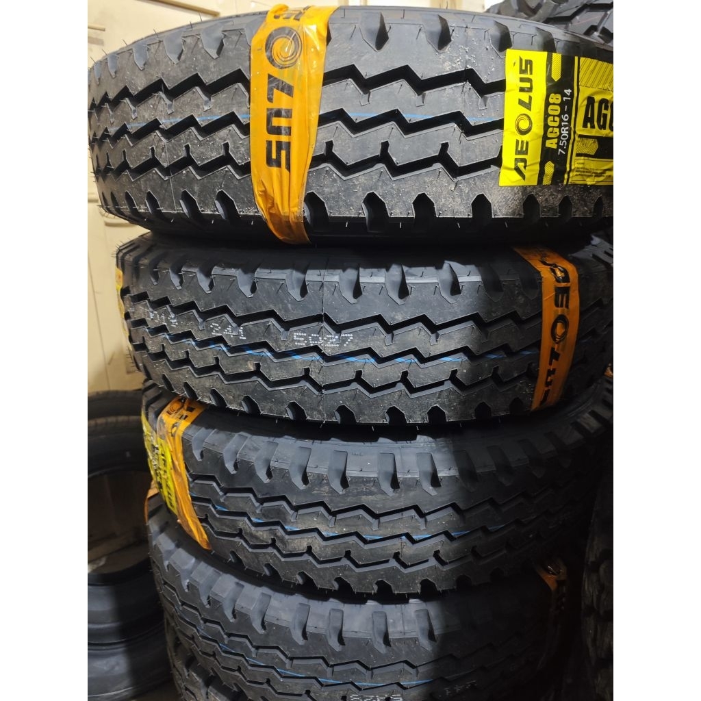 BAN Truk Kawat AEOLUS 7.50 16 AGC 08 14PR(Angkutan berat