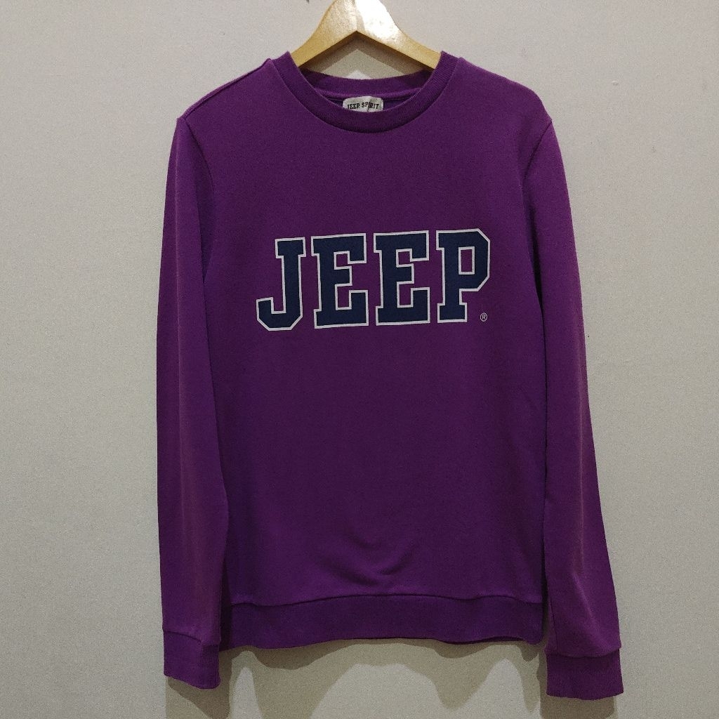 Crewneck Sweater Jeep Purple