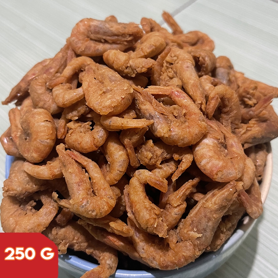 

LepLep - Udang Crispy 250g Kemasan Jumbo! | Camilan Udang Renyah Gurih, Snack Udang Goreng Kering