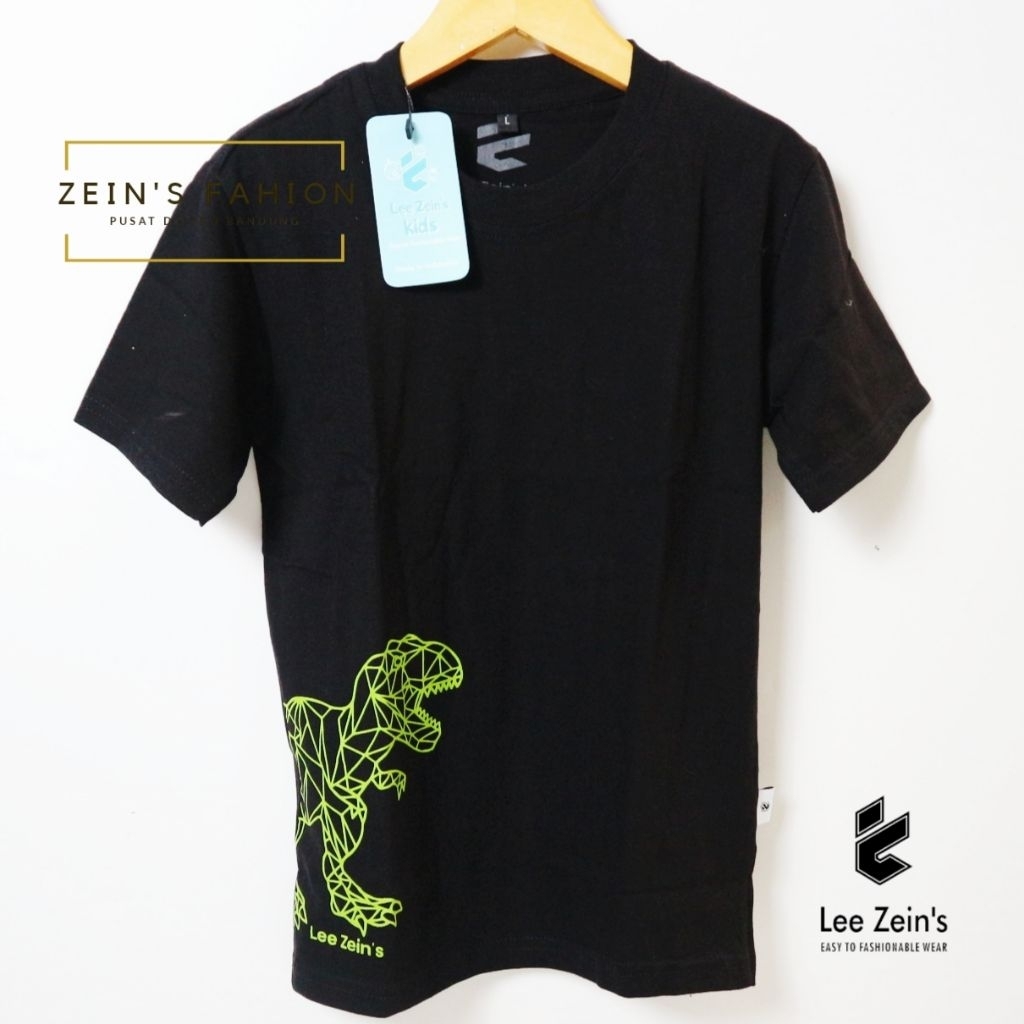 Lee Zein's Kids Kaos anak karakter Dinosaurus Art 04