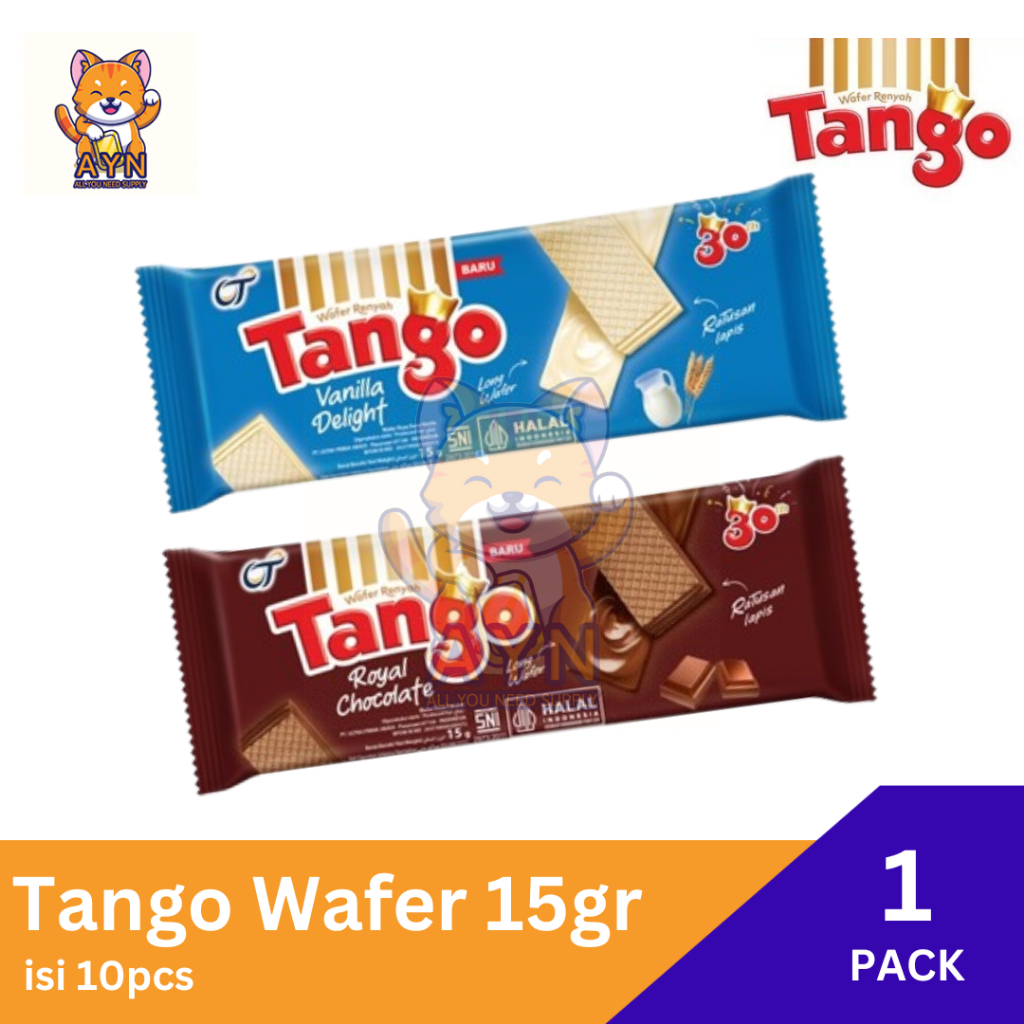 

Tango Wafer 15 gr [ 1 pack isi 10 pcs ]