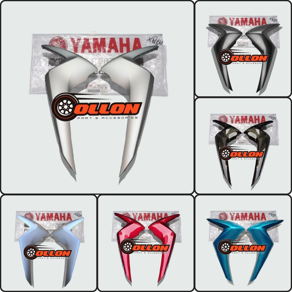 Panel kanan&kiri, Cover Sayap Luar MIO S 125 2018/2019 Asli Original Yamaha B3B-F835U-00 B3B-F835V-0