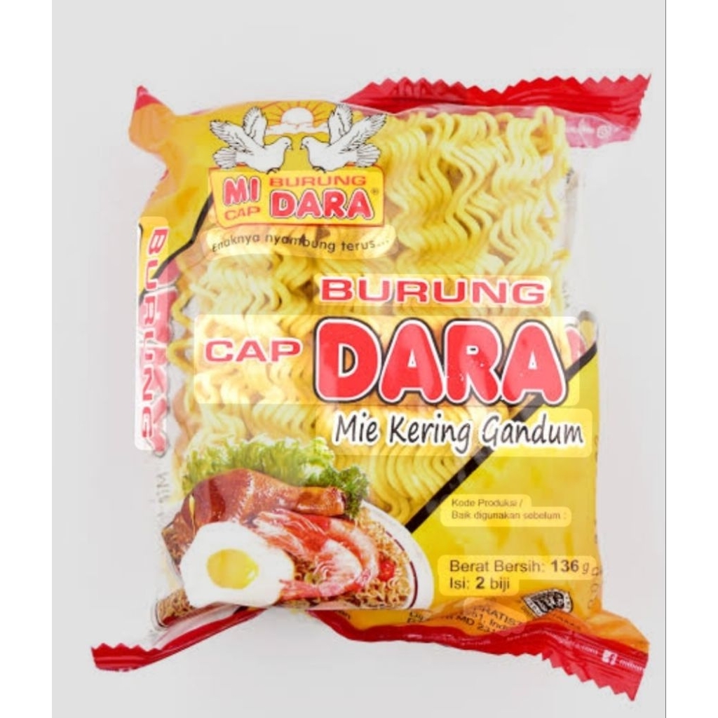 

Mie Burung Dara kemasan ekonomis