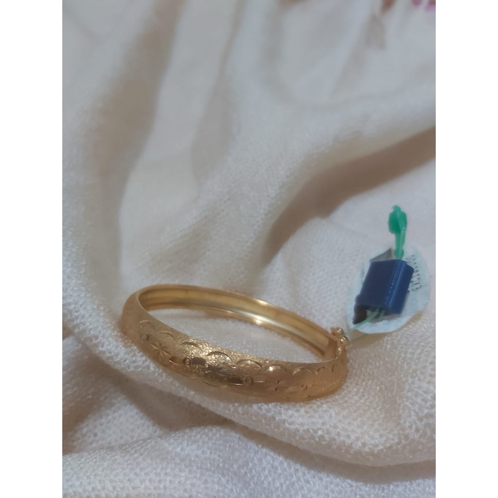 Gelang Bangle Anak Lapis Emas 24K Zhulian Malaysia