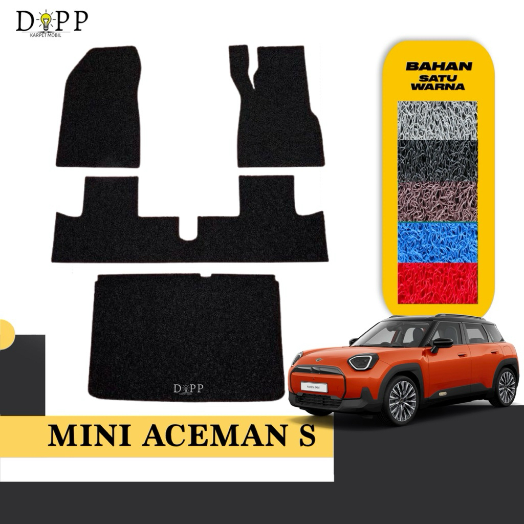 Karpet Mobil Mini Aceman S / Karpet Mobil Mie Bihun Mini Cooper Aceman S