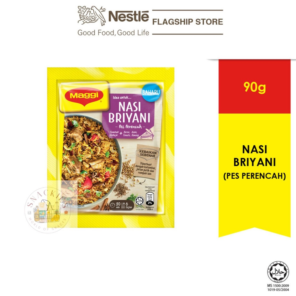 

Maggi Bumbu Nasi Briyani (Ready Stock)