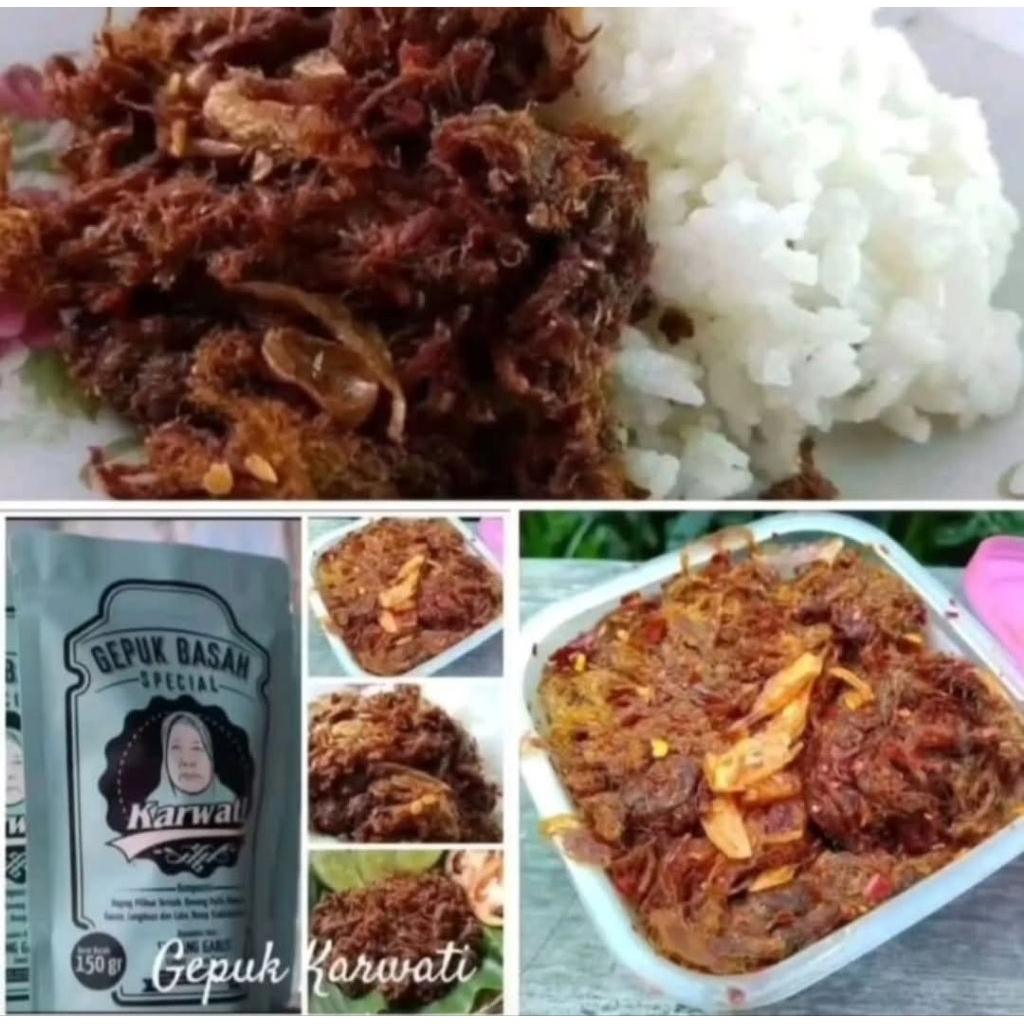 

gepuk basah karwati khas cianjur