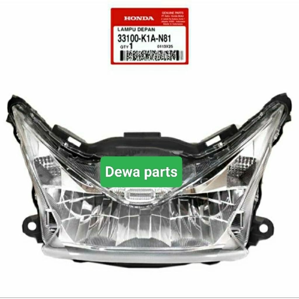 33100K1AN81 lampu depan beat led new 2024 original ahm