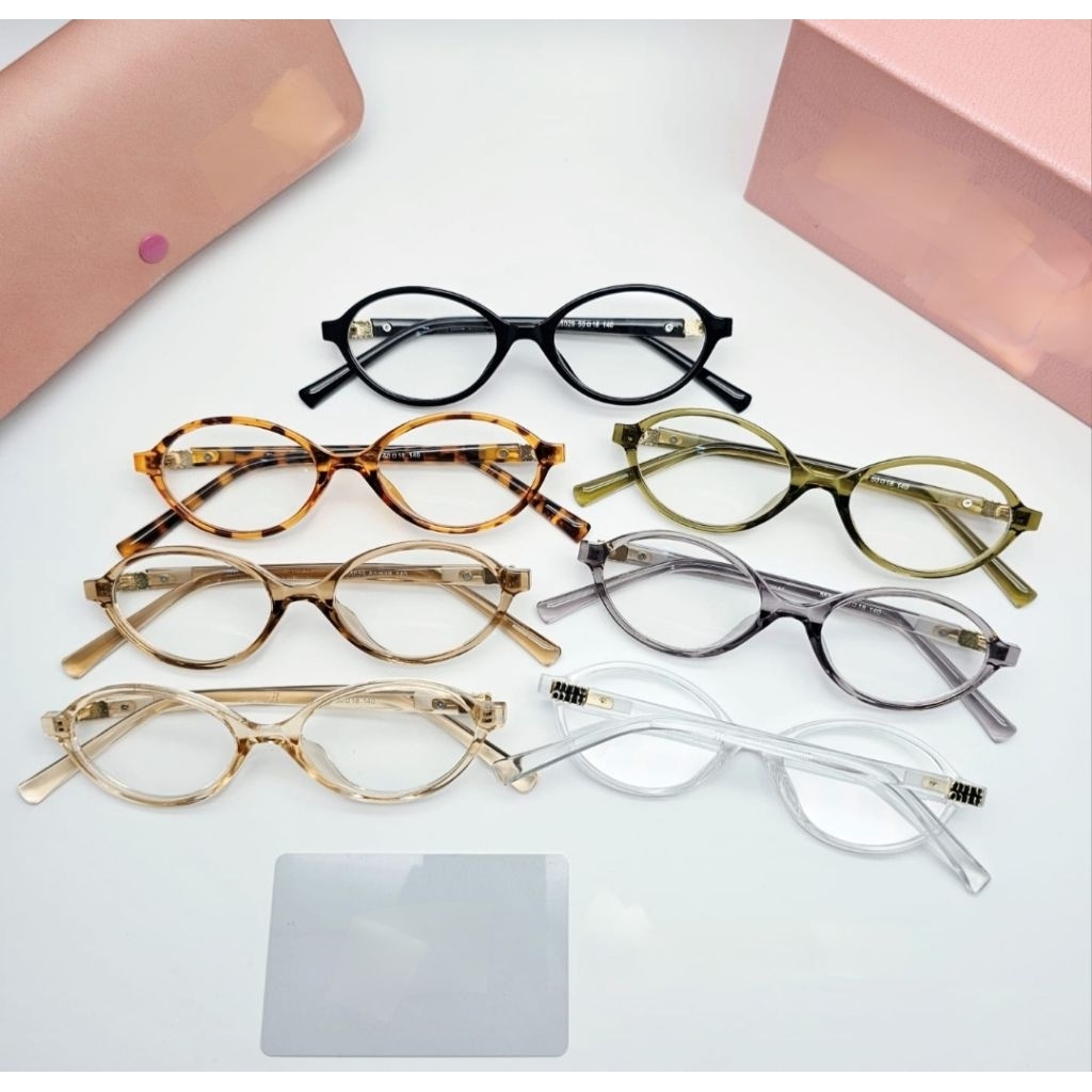 frame kacamata mm bulat kecil bisa request minus dan normal