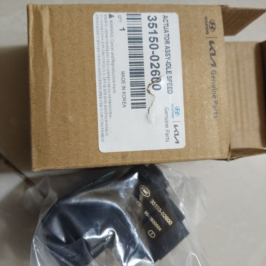 Sensor idler speed (isc) Original Hyundai Atoz/Visto/picanto gen1