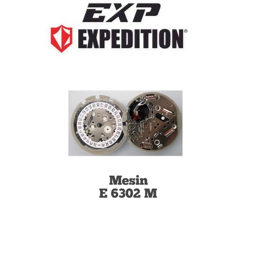 Mesin Original untuk Jam Tangan Expedition Type E 6302 M , E 6307 M, E 6015 M, E 6748 M, E 6711M, E 