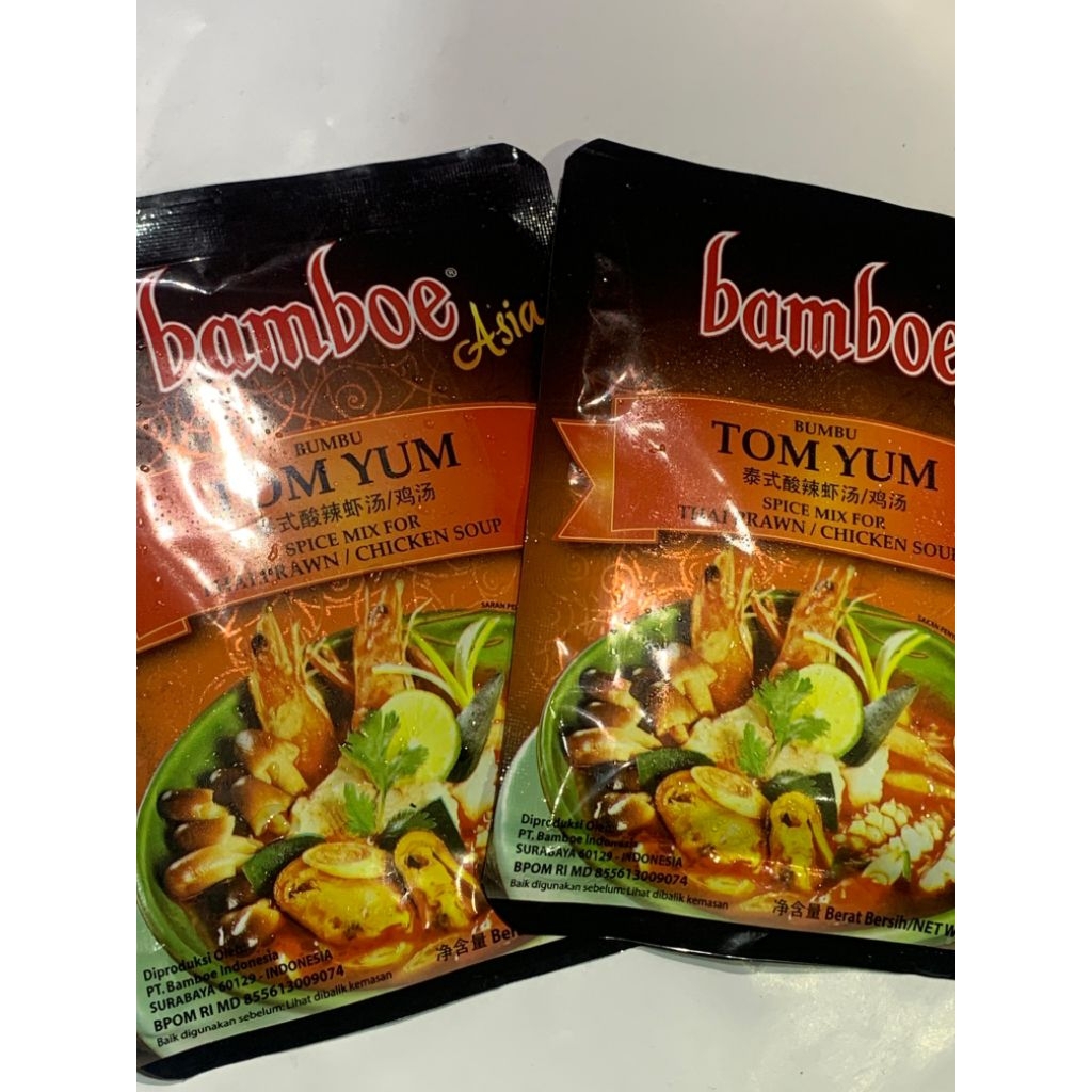 

Bamboe Bumbu Tomyam 60 gram frozen food enak murah