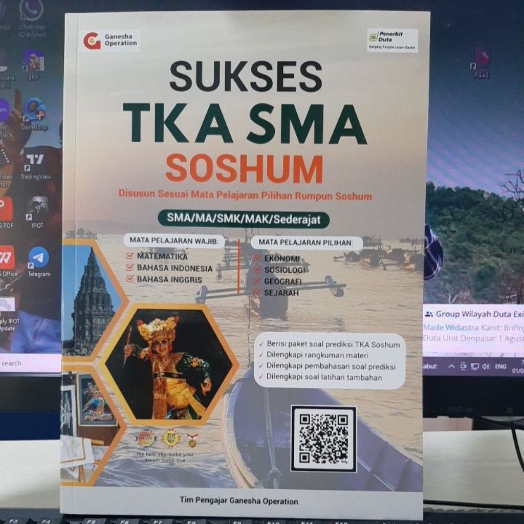 Buku Latihan Soal Sukses TKA SMA Soshum Tim GO Ganesha Operation